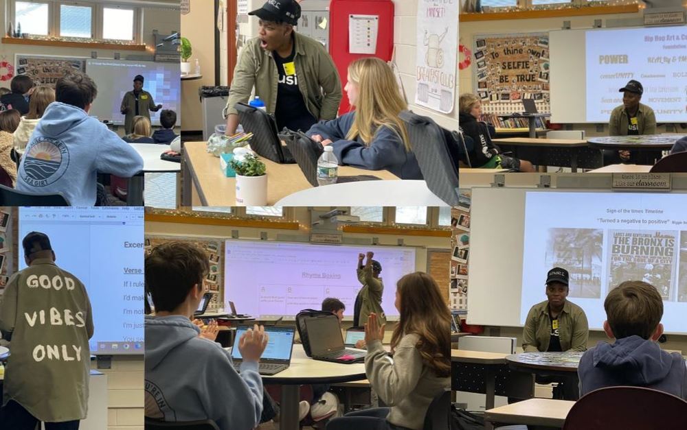 Hip Hop Writing Workshop at SGES